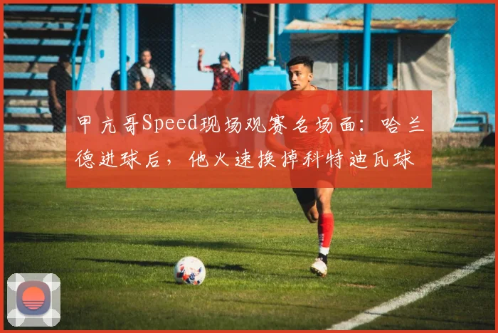 甲亢哥Speed现场观赛名场面：哈兰德进球后，他火速换掉科特迪瓦球衣改穿挪威